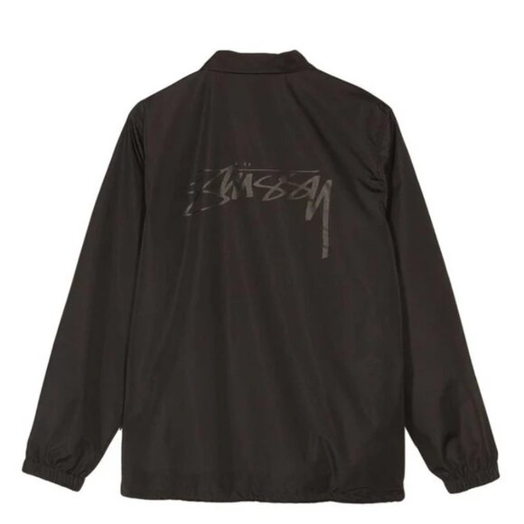 Stussy Cruize Coach Jacket - Black - Medium - NWOT - Picture 2 of 2